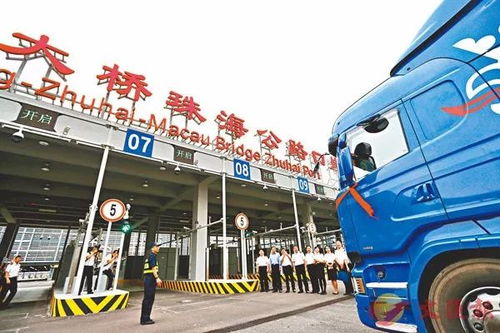 粵西物流暢享大橋通車紅利，助力區(qū)域貨物運輸提速增效